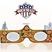 3D Christmas Glasses - 5 Pack - A Fun Christmas Experience! Turn Holiday Lights Into Magical Images. At Every Point Of Light See GINGERBREAD! Our USA MADE Holiday Specs Are Perfect For Festivities!