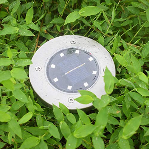 Kaimu Outdoor Solar Lawn Light Waterproof Garden Decorative Light 8 LEDs Step Lights - Thumbnail 6