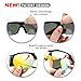 RIVBOS Polarized Sports Sunglasses Driving Sun Glasses for Men Women Tr 90 Unbreakable Frame for Cycling Baseball Running Rb831 (White&Black)