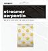 30ft Yellow Polka Dot Crepe Paper Streamers