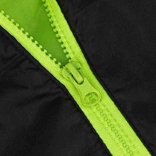 Canserin Hot Sale! Men Coat, Men's Slim Casual Warm Jacket Hooded Winter Thick Coat Parka Overcoat Hoodies Down Coat (L, Green)