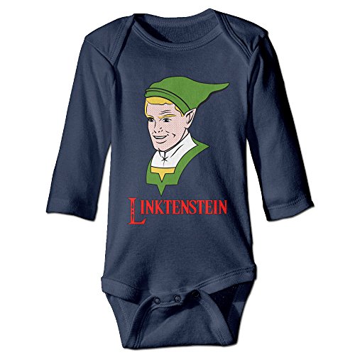 Alexx Linktenstein Infant Jumpsuit Bodysuit Long-sleeve Playsuit Navy