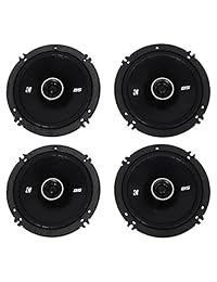 4) Kicker 43DSC6504 6.5 "240 Watt 2 Way 4 Ohm Car Audio Coaxial altavoces DSC6504
