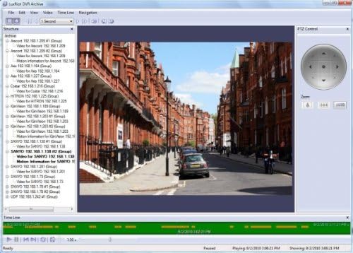 Luxriot Basic VMS Software: Supports 4 Cameras and 1 Remote Connection
