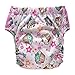 Hybrid Cloth Diaper - Reusable Training Pants, Swim Diaper, Special Needs Briefs, Fits from Baby up to 10 Years (Size 2/15-35Lb, Cupcake (Discontinued))
