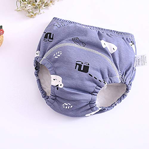 U0U Baby Girls’ 4 Pack Cotton Training Pants Toddler Potty Training Underwear for Boys and Girls 12M-4T (Boys, 3T) - Thumbnail 2