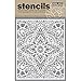 Hero Arts SA064 Stencil, Glorious Petal, 5.25