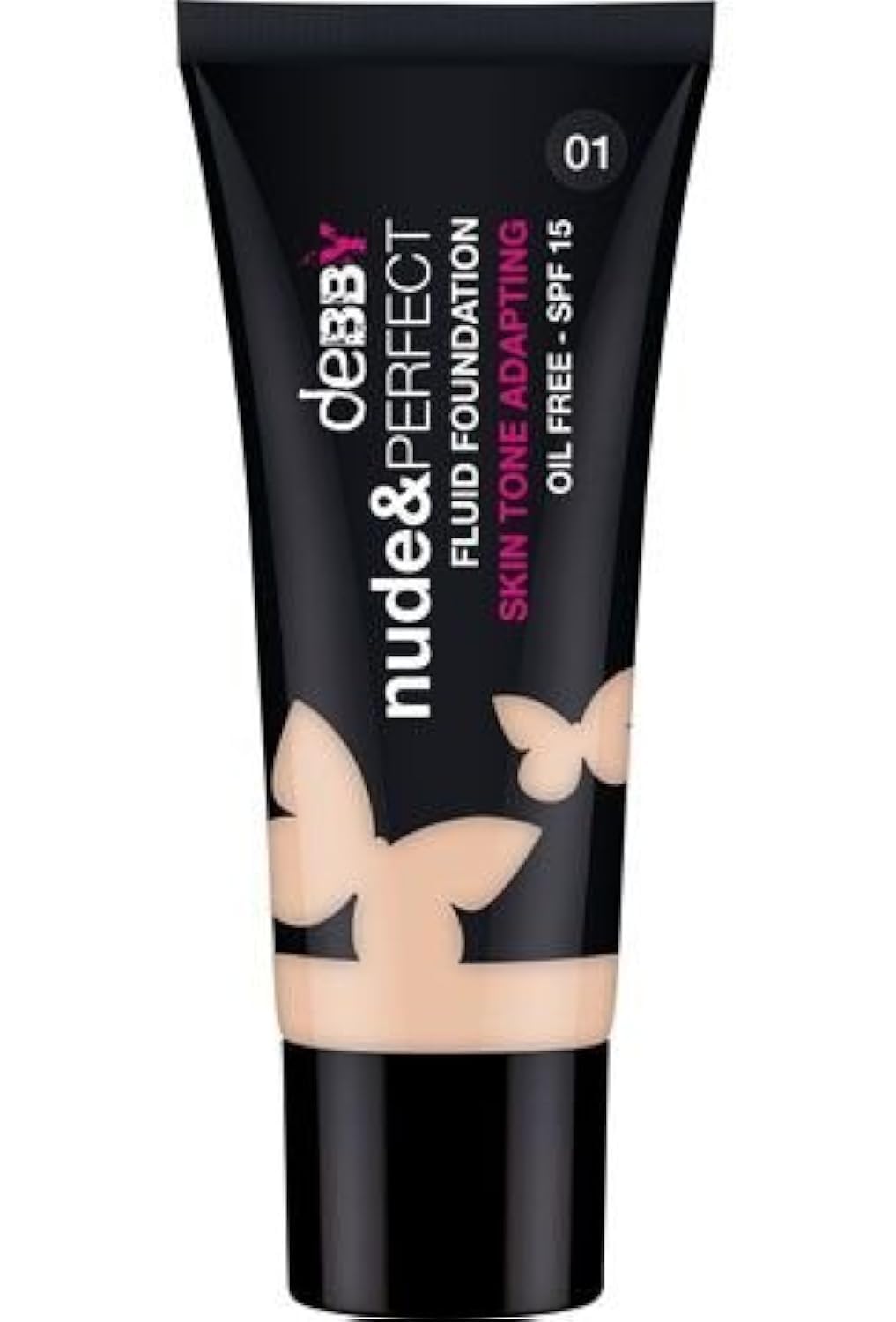 DEBBY Foundation Nude Perfect Fluid 01 & Make-Up And Cosmetic