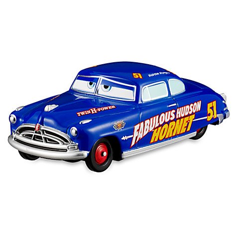 Disney Pixar Cars - Doc as Hudson Hornet Die Cast Vehicle - 10th Anniversary