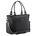 JJ Cole Caprice Diaper Tri Stitch Bag, Black