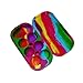 1 Rainbow Tie Dye Danktainers Extra Large 7 Compartment Medical Grade Silicone Jars