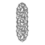 Heritage Lace Bristol Garden 14-Inch by 36-Inch Runner, Cafe
