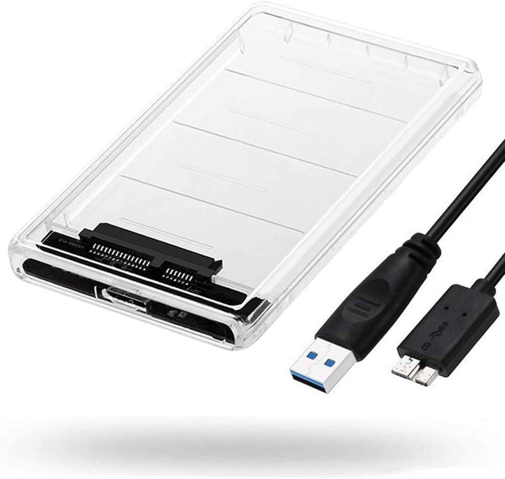 YiYunTE USB to SATA Hard Drive Enclosure 2.5 inch USB 3.0 External Hard