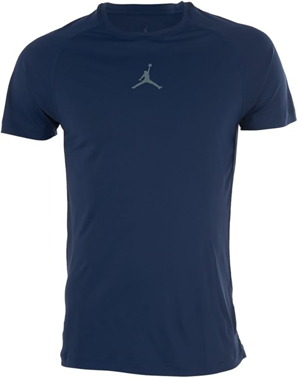 Nike Michael Jordan - Camiseta para Hombre, Color Azul Marino/Gris ...