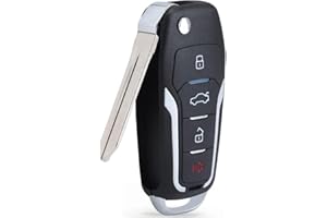 Beefunny New Replacement Upgraded Flip Remote Car Key Fob 315MHz 4D63 Chip for Ford Lincoln Mercury CWTWB1U331 (1)