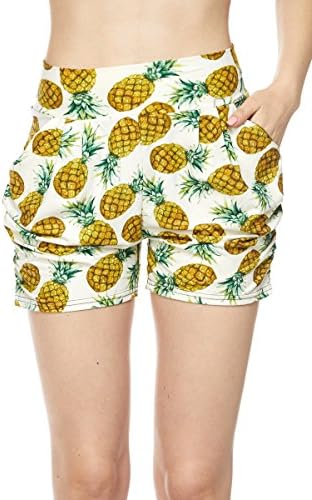 Bellarize Women's Premium Ultra Soft Harem Shorts with Pockets - Multiple Styles