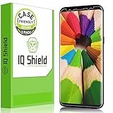 IQ Shield Screen Protector Compatible with Galaxy S8 5.8 inch (2017)(2-Pack)(Case Friendly)(Updated Version) Anti-Bubble Clear Film