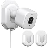 No Drill Blink Mini 2K+ Mount Bracket Compatible with Blink Mini 2K+and Blink Outdoor 4 and Outdoor 2K+ ，Blink Indoor Camera Adhesive Wall Mount(2Pack