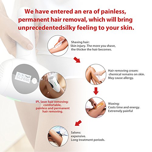 YIKAVA Permanent Hair Removal System for Women