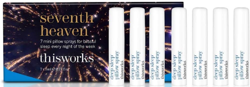 thisworks Seventh Heaven Set of 7 Mini Deep Sleep Pillow Sprays 7 x 5ml