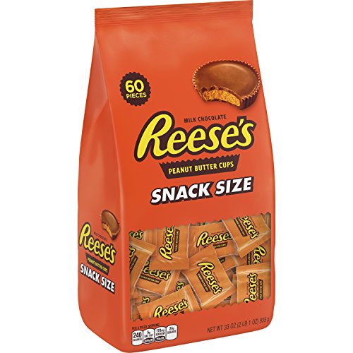 REESE'S Snack Size Peanut Butter Cups, 60 Pieces Pricepulse