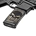 GunSkins AR-15 Mag Skin Camouflage Kit DIY Vinyl Magazine Wrap - Singles (GS Skull Black) primary