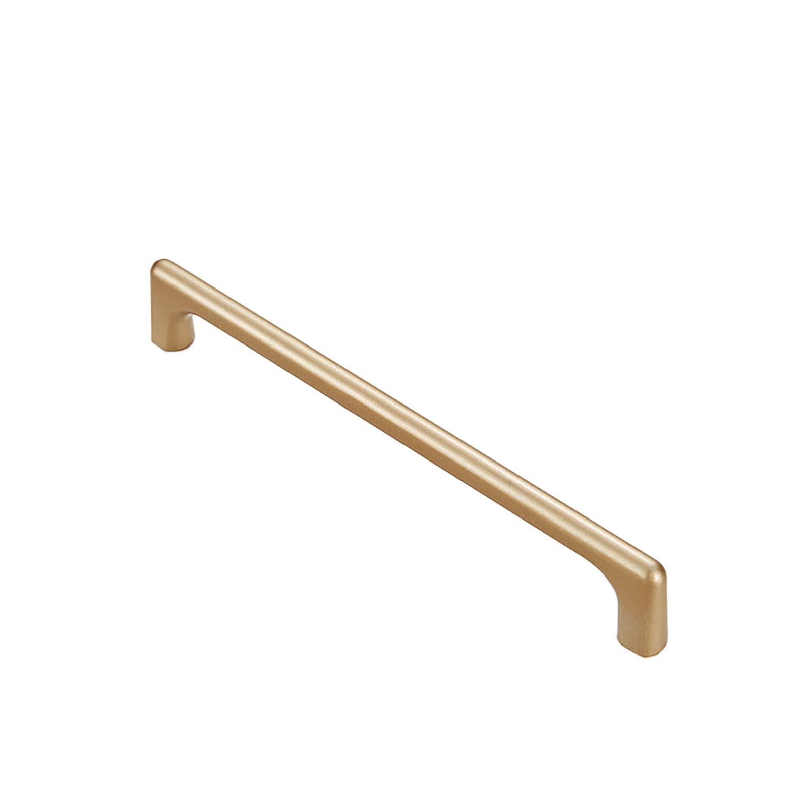Zinc Alloy Cabinet Pulls, Gold Bedroom Wardrobe Drawer Kitchen Cupboard Cabinet Door Pulls, Modern Style Cabinet Door Handles Knobs Hole Center 160mm, 1 Pcs