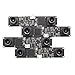 ELP Dual Lens Stereo Camera Micro Mini Industrial USB 2.0 Driverless for 3D VR Application, Synchronized Camera Module (ELP-960P2CAM-V90-VC)