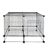 Pet cage with Metal Wire Grid, DIY Small Animal