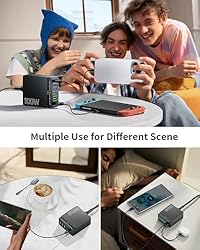 USB C Charger Block Charging Station: 100W 6 Port