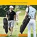 Portzon Golf Stand Bag, Lightweight Easy Carry Travel Shoulder Bag Organizer with Large Capacity of 9 Golf Clubs for Women Men
