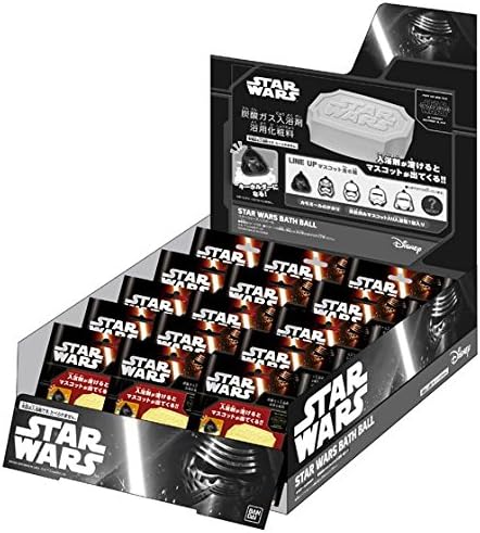 Amazon 炭酸ガスの入浴剤 Starwarsバスボール スターウォーズ フォースの覚醒 １５個入ｂｏｘ 炭酸入浴剤 通販