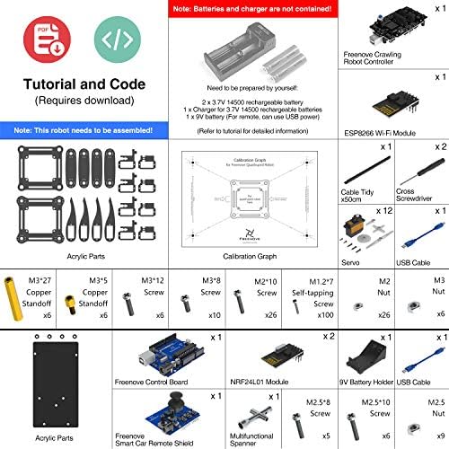 freenove quadruped robot kit