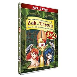 Les Aventures De Zak Et Crysta Dans La Forêt Tropicale De Ferngully 1 & 2 - Pack 2 Films