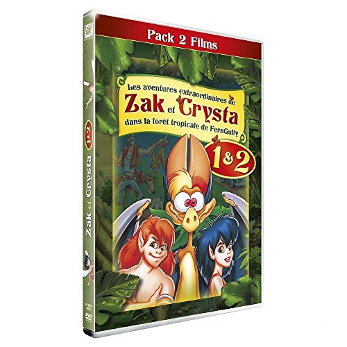 Les Aventures De Zak Et Crysta Dans La Forêt Tropicale De Ferngully 1 & 2 - Pack 2 Films