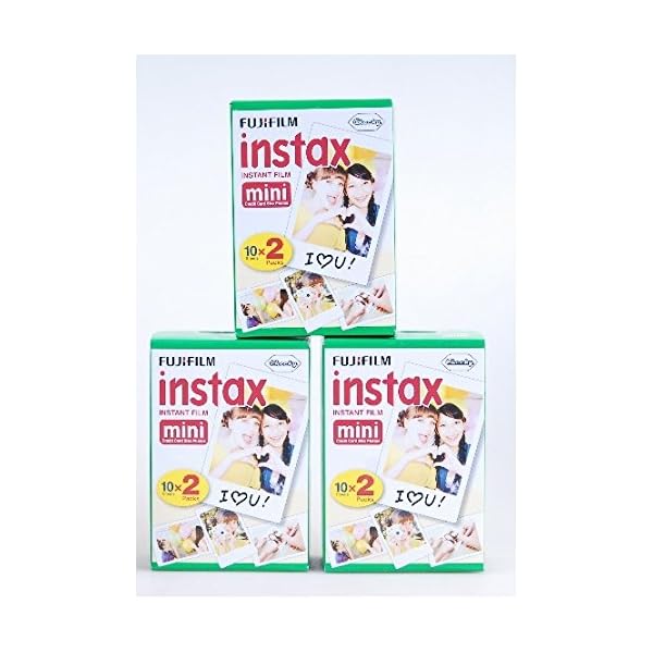 Fujifilm instax Mini Filmrollen für Sofortbilder, 60 Stück