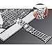 Secbolt Stainless Steel Bands for Apple Watch 42mm iWatch Strap Chain Replacement Wristband for Apple Watch Nike+, Series 3, Series 2, Series 1, Sport, Edition, Silver