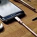 SYDE Metal Micro USB Cable 2.0 for Samsung Galaxy S3, S4, S5, S6, S6 Edge, S7, S7 Edge, Note - 5 feet (1.5 Meters) - Rose Gold
