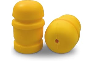 Yukauto Front Bump Stop, Upper Suspension Jounce Bumpers fit for Wrangler JKU JK 2007-2018 (1Pair)