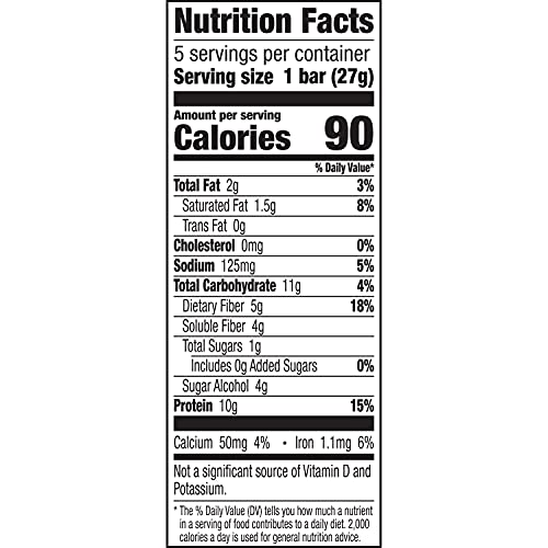 PROTEIN ONE 90 CALORIE PROTEIN BARS, CHOCOLATE FUDGE, KETO FRIENDLY, 5 CT, 4.8 OZ