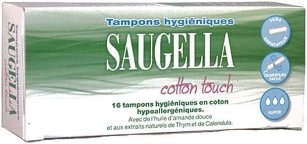 Saugella Cotton Touch 16 Super Sanitary Tampons