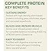 PlantFusion Complete Plant-Based Protein Powder, Gluten Free, Vegan, Non-GMO, Packing May Vary, Vanilla, 5 Poundthumb 3