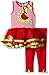 Rare Editions Baby Girls' Watermelon Applique Tutu Legging Set