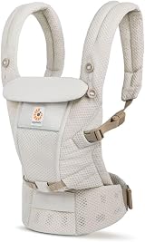 Ergobaby Adapt SoftFlex Mesh Carrier Newborn to Toddler Natural Beige view 3