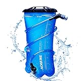 AONIJIE 1.5L Hydration Pack Water Bladder Insulated 2L/3.0 Liter Water Reservoir Lightweight Camel Hydration Bladder For Bicycling Hiking Camping(1.5L)