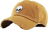 KBSV-042 TIM Alien Vintage Dad Hat Baseball Cap Polo Style Adjustable