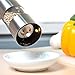LINGSTAR Brushed Stainless Steel Electric Pepper Grinder Mill(Flat) 1 PC