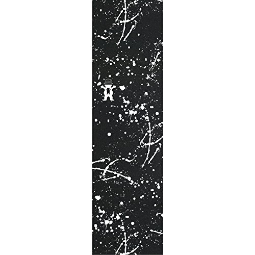 Grizzly Boo Johnson Splatter Black Grip Tape - 9" x 33"