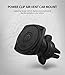 Ringke Power Clip Air Vent Car Phone Holder Mount Double Knob Space Saving Technology Premium Magnet Universal Dashboard Stand 2 in 1 Package