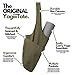 Yogiii Yoga Mat Bag | The Original YogiiiTote | Yoga Mat Tote Sling Carrier w/Large Side Pocket & Zipper Pocket | Fits Most Size Mats (Olivine Green)thumb 2